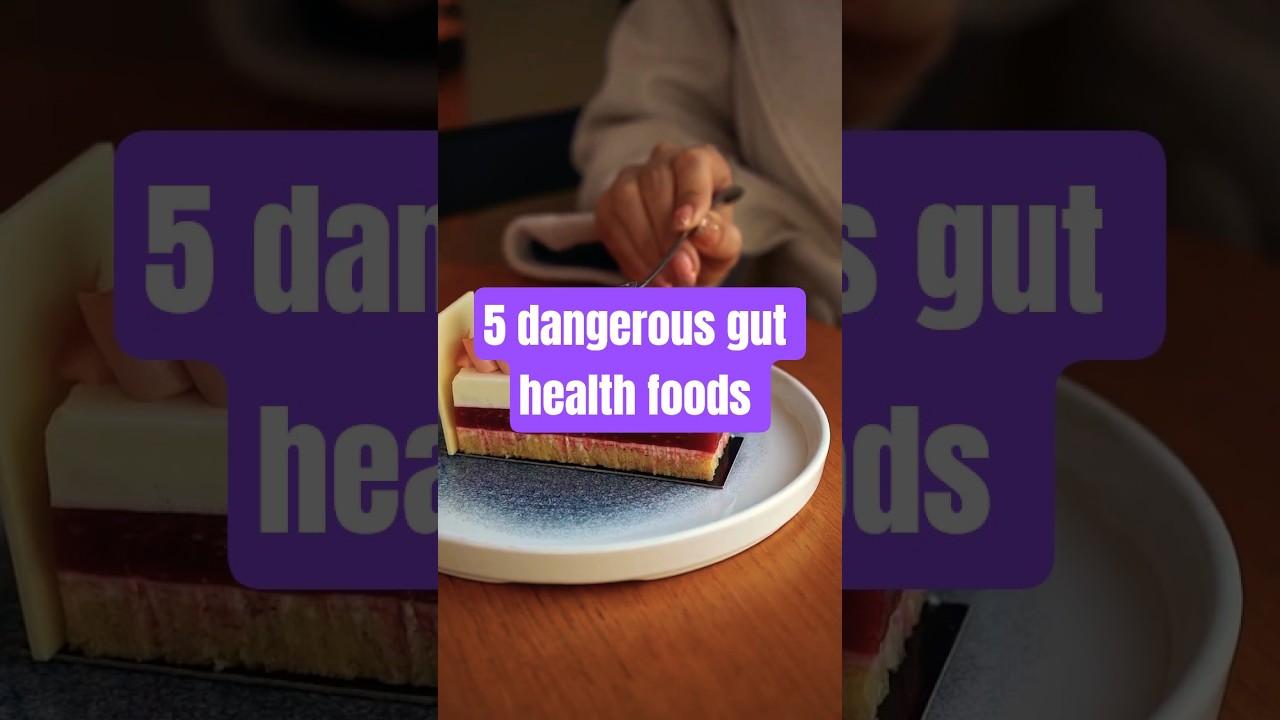 worst foods for gut health | improve gut health #gut #guthealth #healthyeating #healthyfood