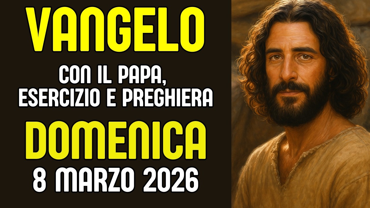 VANGELO DEL GIORNO 8 MARZO 2026🙏Perché Gesù chiede da bere alla Samaritana? L’acqua viva che cambia