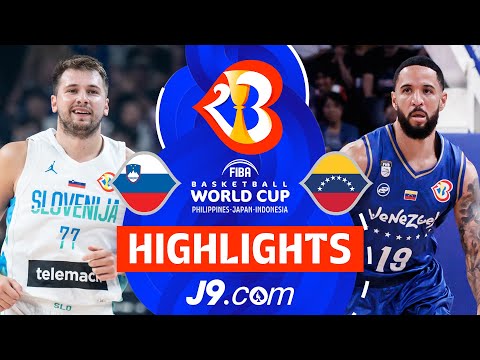 Slovenia 🇸🇮 vs Venezuela 🇻🇪 | J9 Highlights | FIBA Basketball World Cup 2023