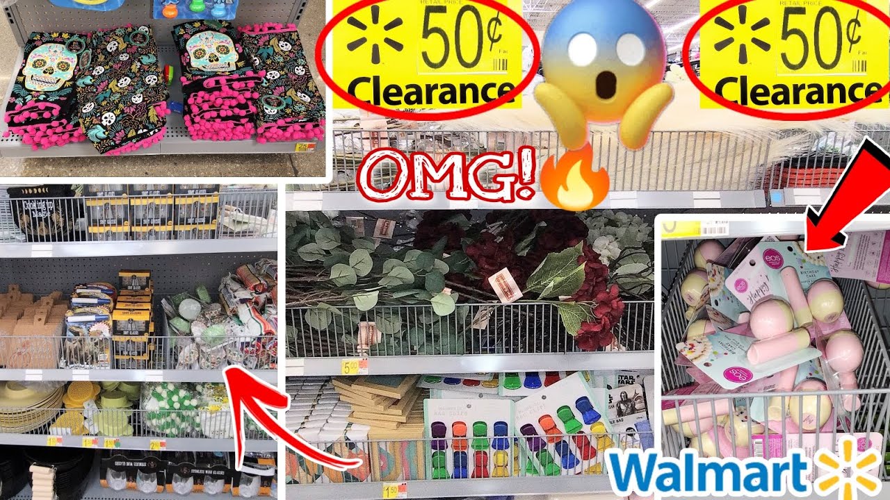 😱! I Found more .50¢ Hidden Clearance!!🔥/ Walmart Clearance