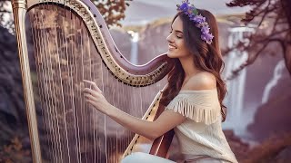 Beautiful Relaxing Hymns 😌 Harp 😌 Heavenly Christian Instrumentals