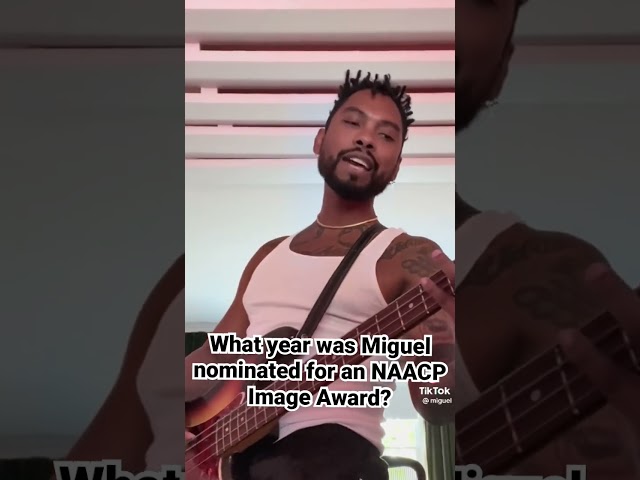 We Love You For Sure Miguel #Shots #Naacpimageawards23