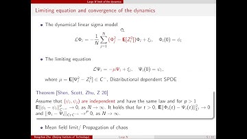 Zhu - Large n Limit of the O(N) Linear Sigma Model via Stochastic Quantization 09.06.20