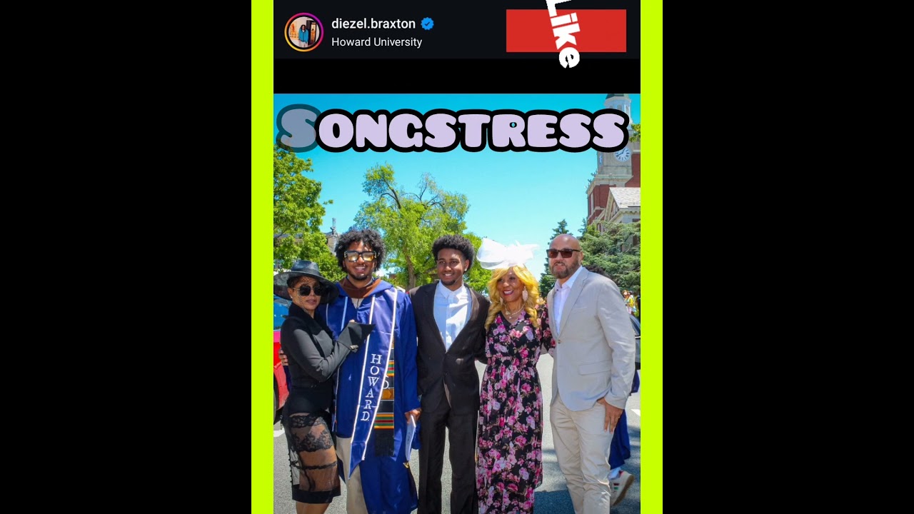 Toni Braxton shamed for fishnets as son graduates Howard U.
