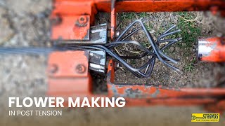 Post Tensioning dead end anchor system onion | Srtands post tension experts