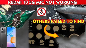 Redmi 11 Prime / Redmi 10 5g Mic not working problem solution. Others failed to find the problem.