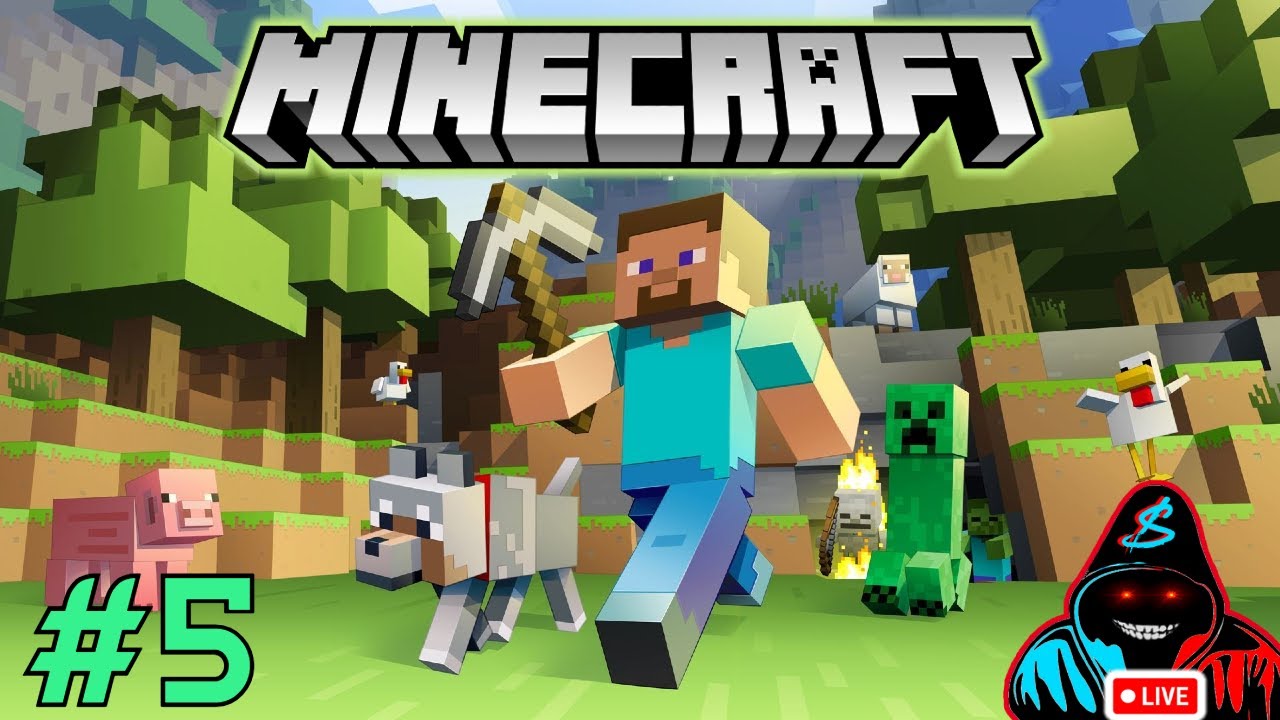 Damn...this may take a long time | 3 BLACK MEN PLAY MINECRAFT PART 5 ...