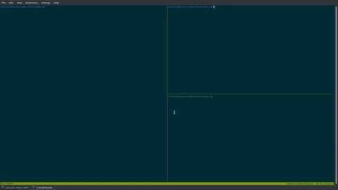 Configuring tmux for vim style pane switching [kubuntu 18]
