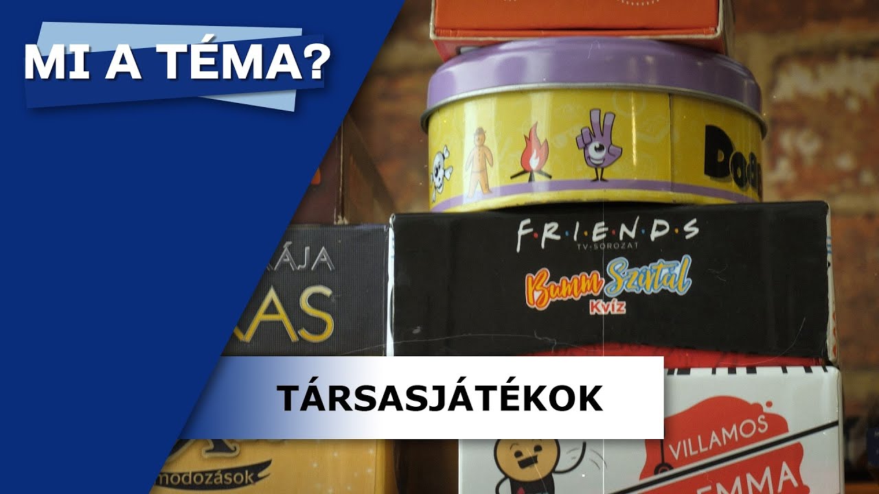 Mi a téma - Társasjátékok (2023.05.03)