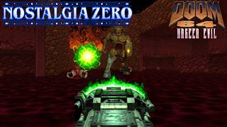 DOOM: Nostalgia Zero episode 3 w/ Unseen Evil mod blind playthrough all secrets - 4K