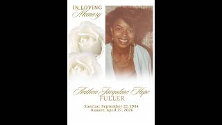 Funeral of Anthea Jacquline Hope Fuller