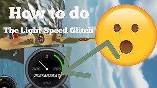 How to Do The Light Speed Glitch | Flight Pilot screenshot 4