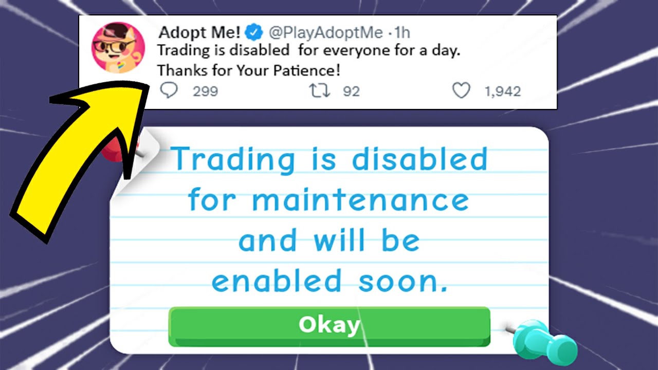 Adopt Me! Support 🙇 playadopt.me/support on X: Since there is a warning  about the Adopt Me trading rules, we will no longer be refunding people who  have gotten scammed trading for any