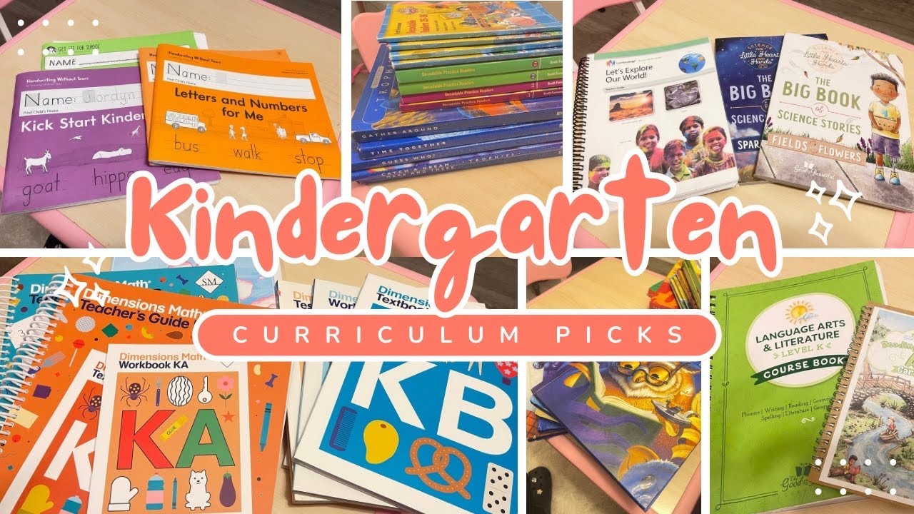 2025–2026 Homeschool Curriculum Picks for Kindergarten | Early Homeschooling