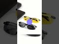 Polarized fashion glasses with daytime and nighttime visual functions, scratch resistant, UV prot...