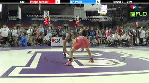 Cadet 132 - Joseph Messer (Oklahoma) vs. Jan Perez...