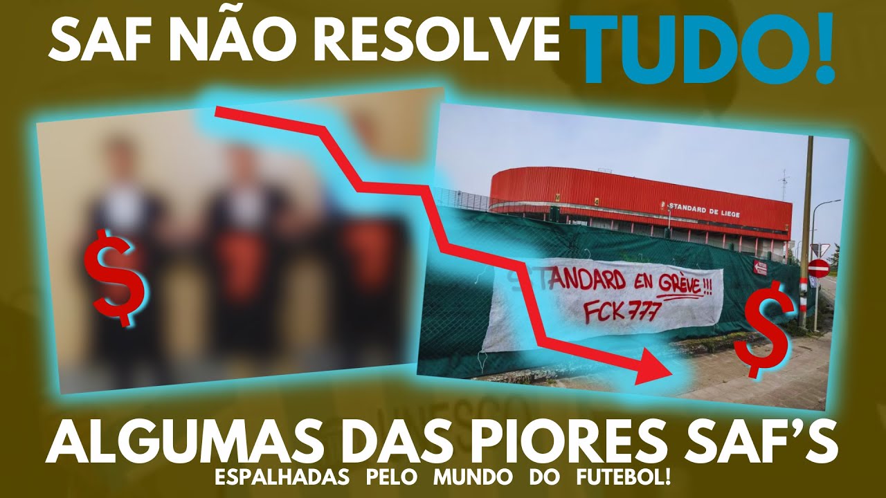 Algumas das PIORES SAF'S do FUTEBOL MUNDIAL! - Nizz Fut