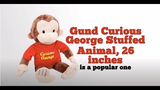 Gund Curious George Stuffed Animal, 26 inches Gund Curious George Stuffed Animal, 26 inches