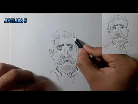 Como dibujar a Porfirio Díaz | HD - thptnganamst.edu.vn