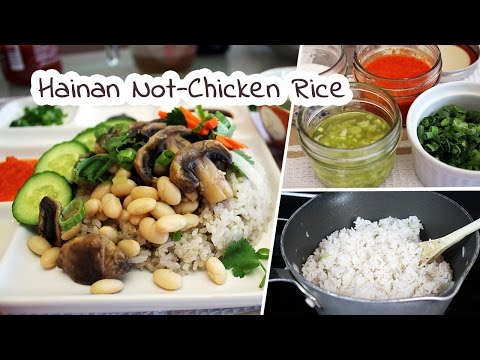 Vegan Hainanese Rice Recipe | Mary's Test Kitchen