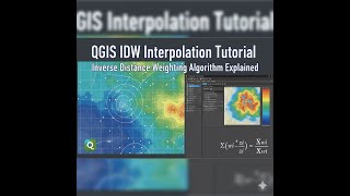 QGIS IDW Interpolation Tutorial: Inverse Distance Weighting Algorithm Explained