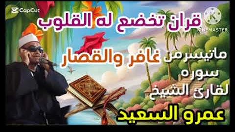 الشيخ عمرو السعيد ماتيسرمن سوره غافر والقصار