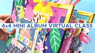 4x4 Mini Album Virtual Class