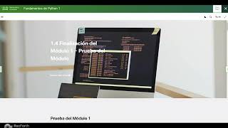 Fundamentos Python 1 Modulo 1