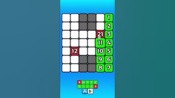 Swipe Tiles Impossible level🤯#puzzle #puzzlegame #onelinedrawing #connectnumbers #challenge