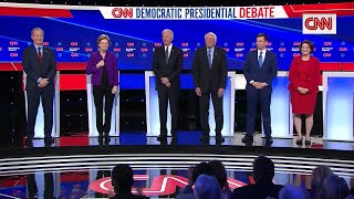 Candidates faced off in final Democratic presidential debate before Iowa caucuses