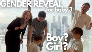 OUR OFFICIAL GENDER REVEAL: ARE WE CRYING??  弟弟还是妹妹？你猜对了吗?