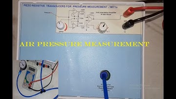 How to measure Pressure using Pressure Sensor (Piezo Resistive Transducer)