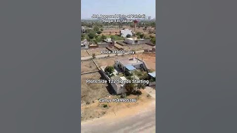 JDA Approved Plots at Vaishali Nagar Ext, Jaipur.  Call 9549905386