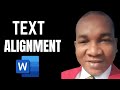 How to Change Text Alignment in Word Mobile App
