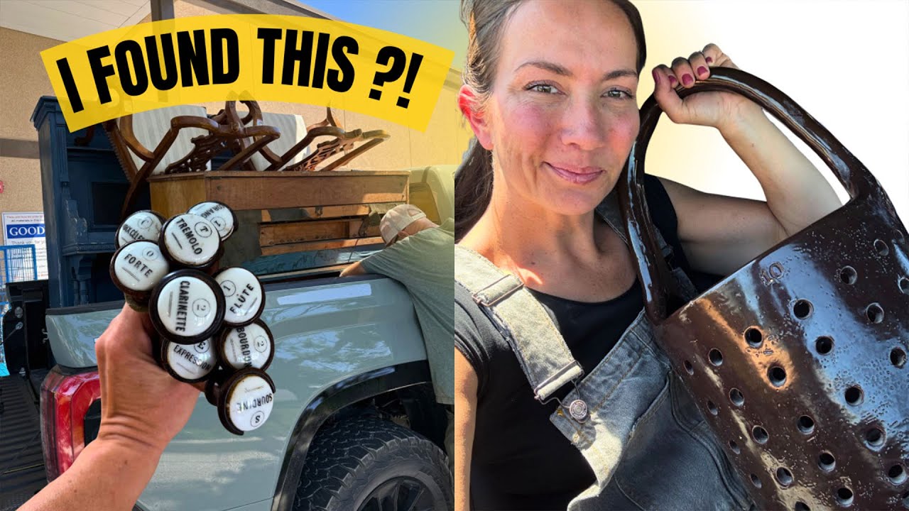 Antiques At Goodwill!  Thrift With Me For Resell