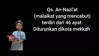 Al-Quran recitation of Surah An-NaZi'at - Bacaan Al-Quran Surat An-NaZi'at (malaikat yang mencabut)