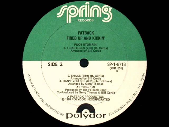 The Fatback Band - I Like Girls The Fatback Band - I Like Girls