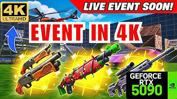 1V1 WITH EVERY GUN NEW EVENT FORTNITE @hivecr8 hivecr8