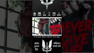 Motivation indian army para sf special forces never give up 🔥💯