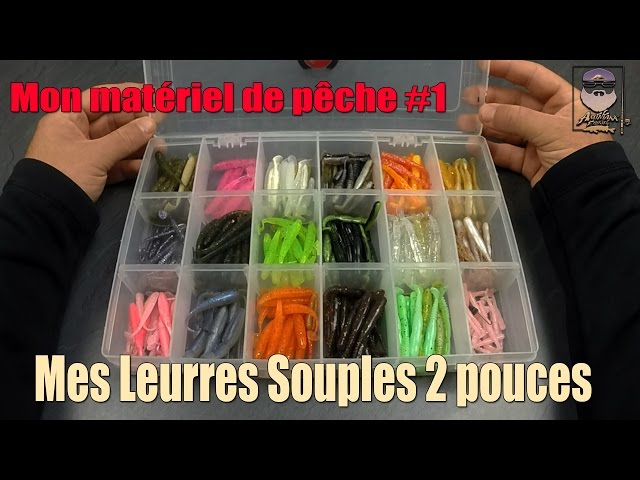 Leurres Lumineux et Souples (2 pièces #A) : : Sports et