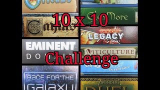 2016 10X10 Board Game Challenge with Nettersplays