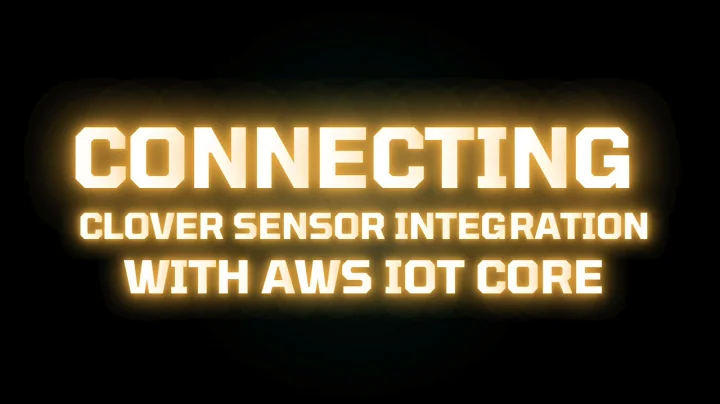 LoRaWAN Smart Agriculture Part 3 (Connecting clover sensor integration with AWS iot core)