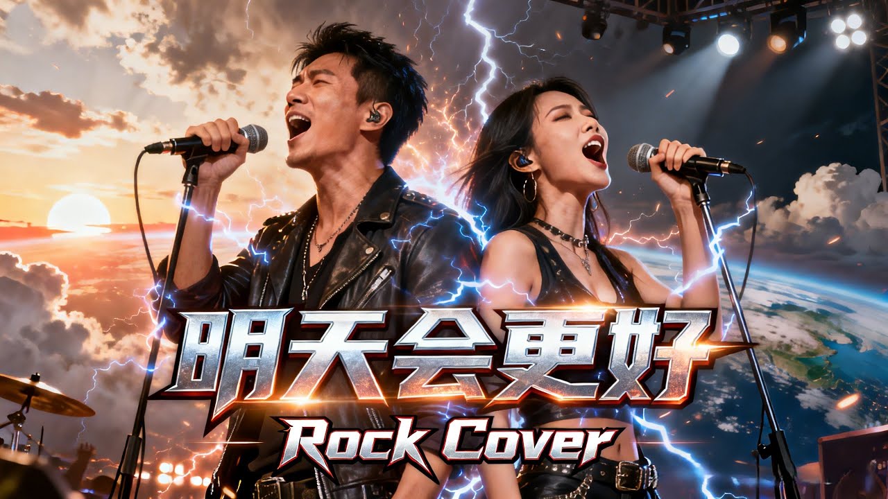 Ming Tian Hui Geng Hao (明天会更好) | Epic Rock Duet ⚡🎸