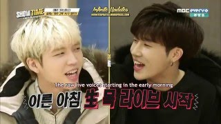 [ENG-SUB] 151224 MBC INFINITE Showtime Ep. 3 (Part 1 of 2)