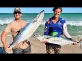 Solo kayaker nails massive mackerel  must see catch cook  fillet adventure with maccy dave