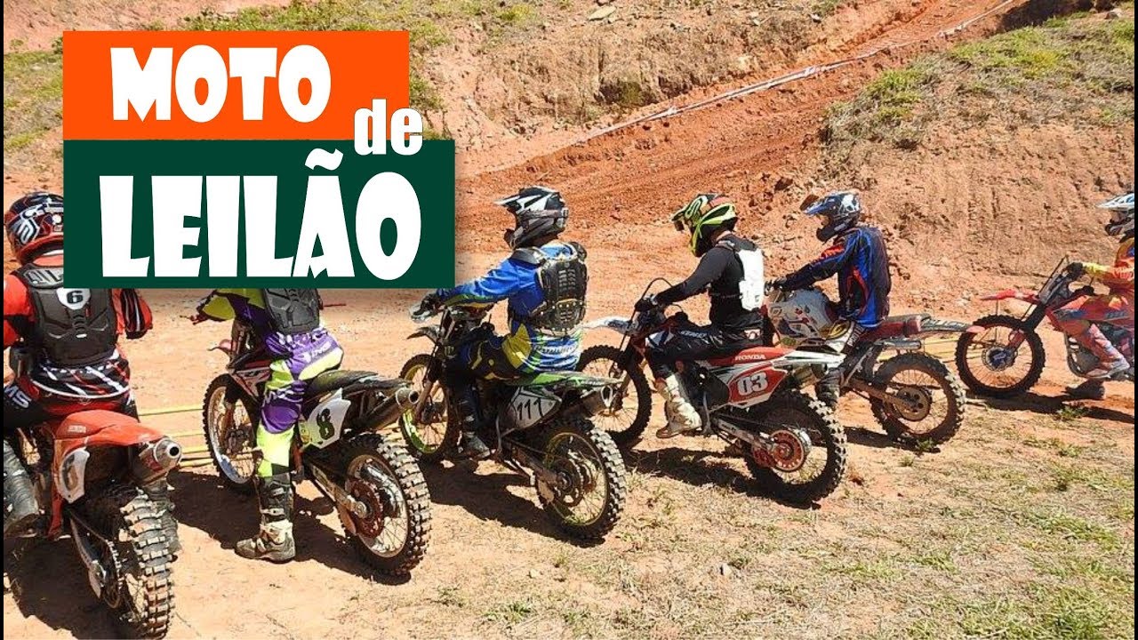 Moto De Trilha Leilao Crf Usada Honda