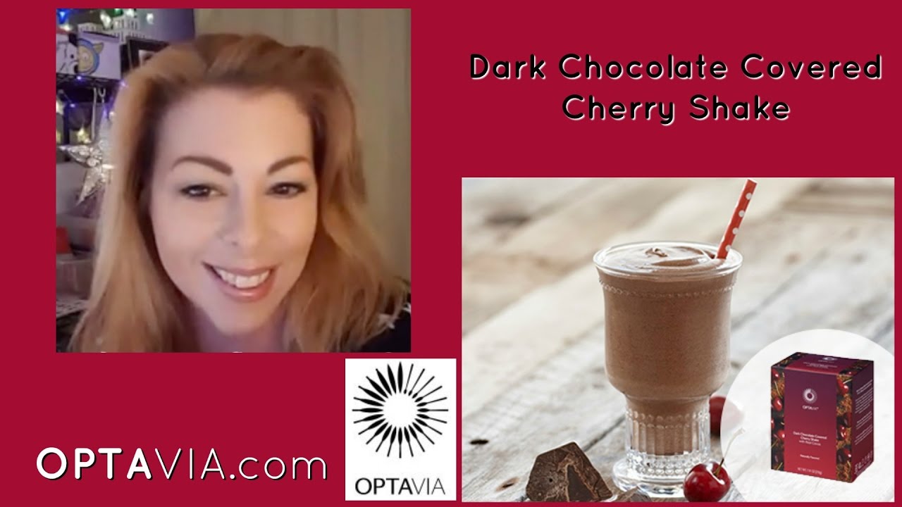 Optavia Chocolate Covered Cherry Shake Hack