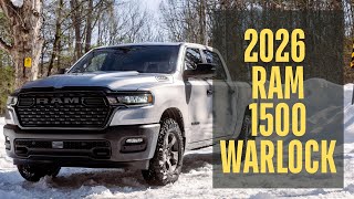 2026 RAM 1500 Warlock Review — Hurricane Engine, Interior & Driving Impressions