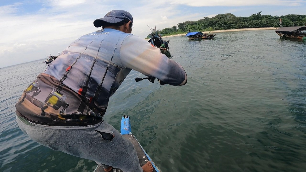 MANCING DIPULAU DAMAR SELALU ADA KEJUTAN NYA