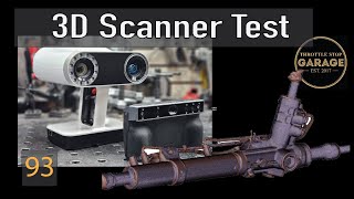 Head to Head 3D Scanner Test - MIRACO vs. LEO - steering rack test